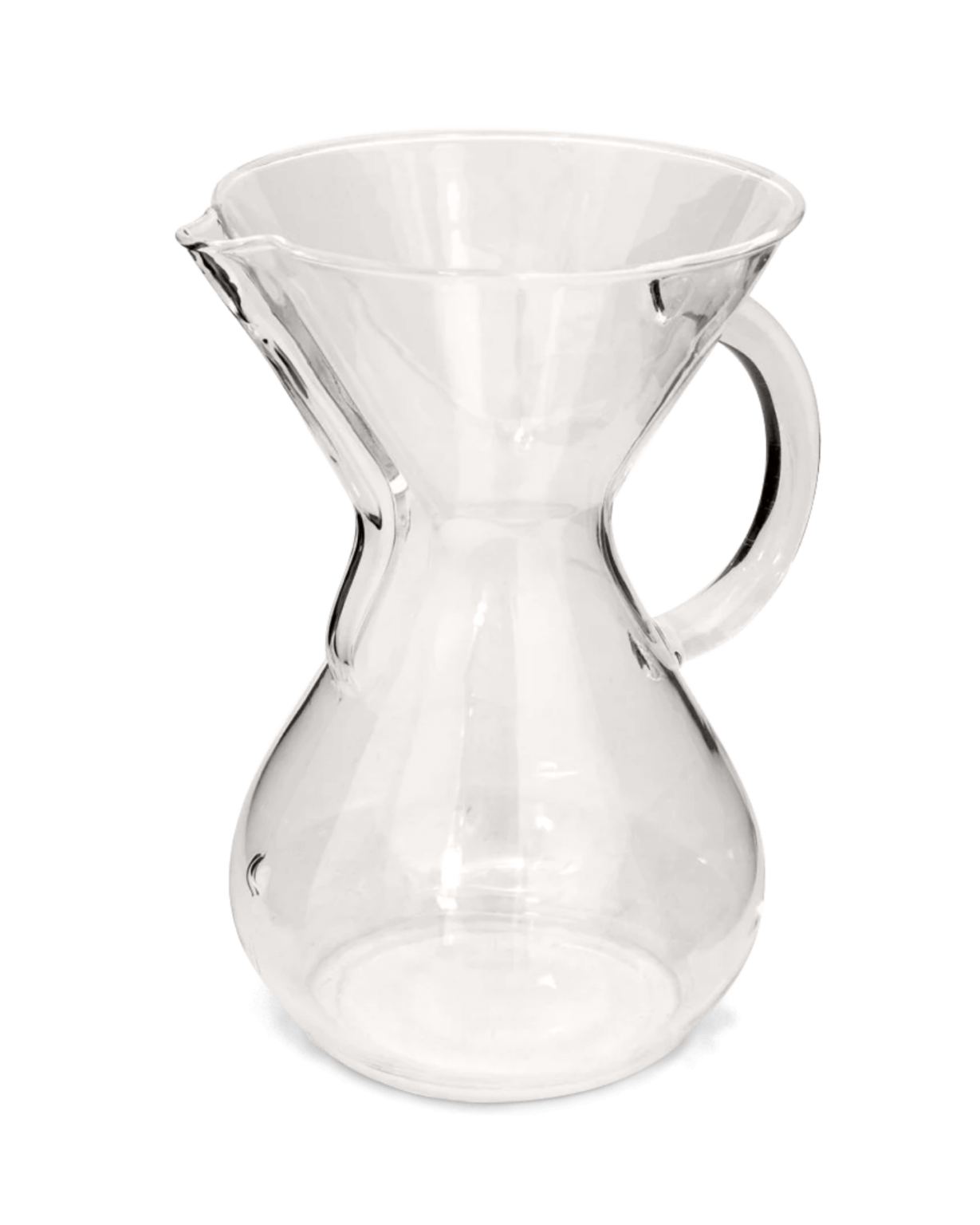 Chemex 8-Cup Glass Handle Pour Over Coffee Maker | Servant Coffee 